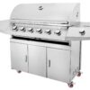 Parrilla a Gas con Quemador Lateral – 6 Quemadores - Imagen 3