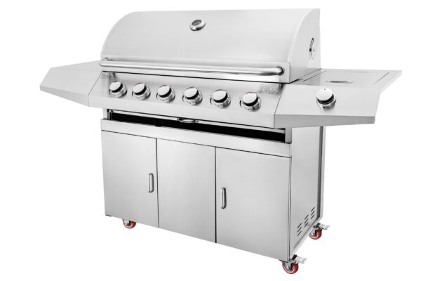 Parrilla a Gas con Quemador Lateral – 6 Quemadores - Imagen 3