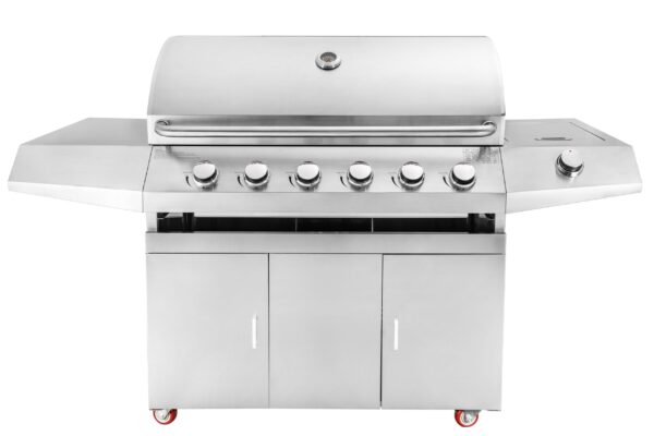 Parrilla a Gas con Quemador Lateral – 6 Quemadores - Imagen 4