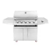 Parrilla a Gas con Quemador Lateral – 5 Quemadores