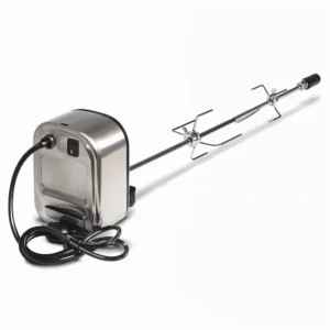 Set de spiedo con motor eléctrico completo para parrilla a gas