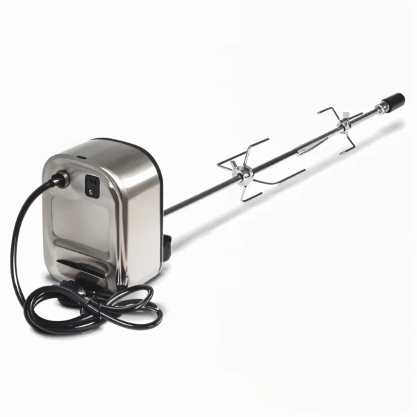 Set de spiedo con motor eléctrico completo para parrilla a gas