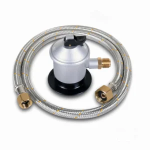 Regulador de Gas con Manguera Flexible