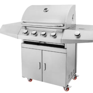 Parrilla a Gas 4 Quemadores  + Quemador Lateral