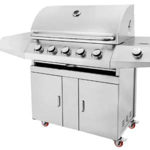 Parrilla a Gas 5 Quemadores  + Quemador Lateral